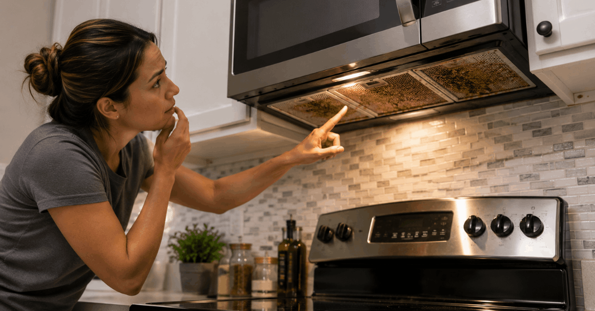 How to Clear a Clogged Microwave Grease Filter at Home