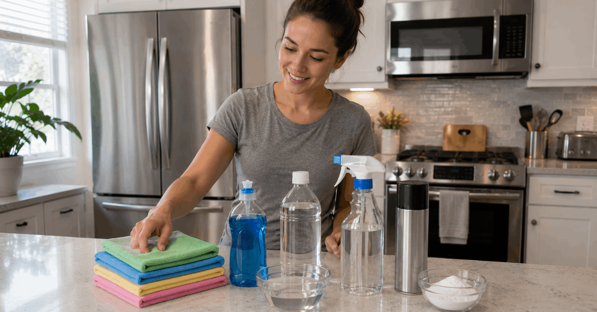 How to Clean Stainless Steel Appliances Without Leaving Streaks