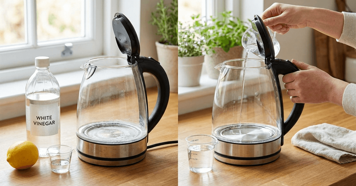 How to Remove Mineral Buildup From an Electric Tea Kettle