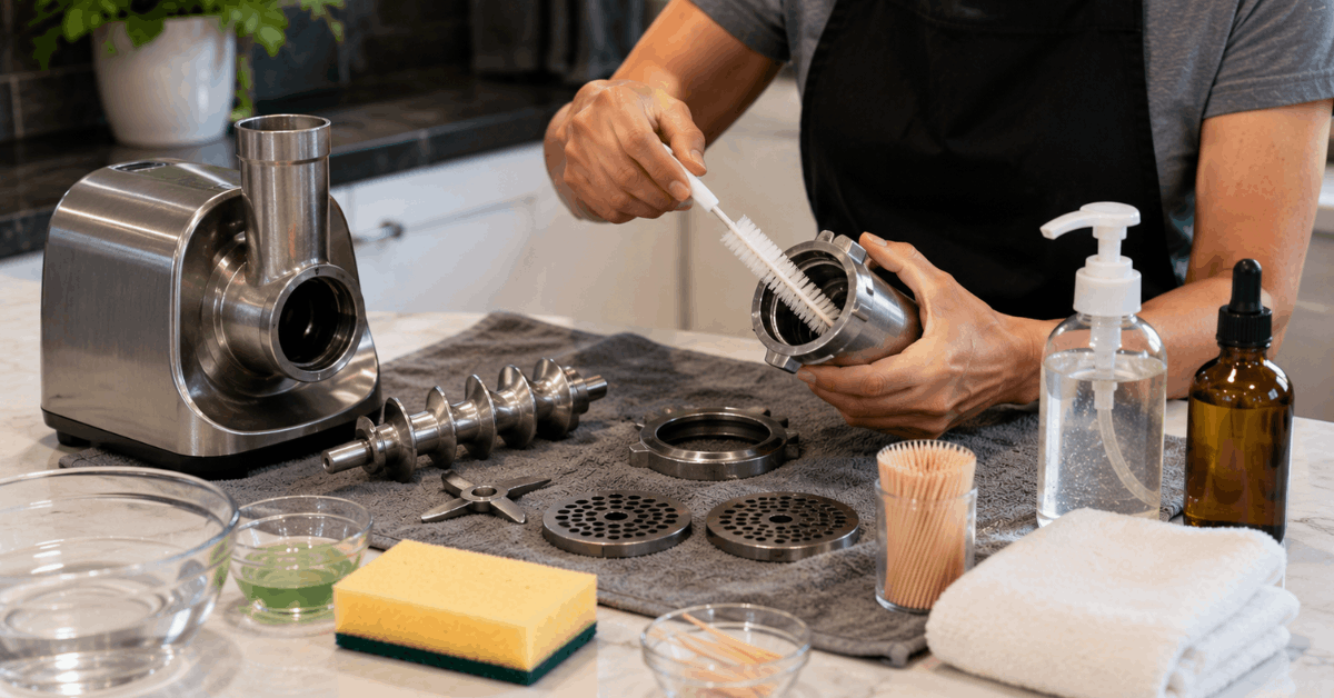 How to Clean an Electric Meat Grinder After Use