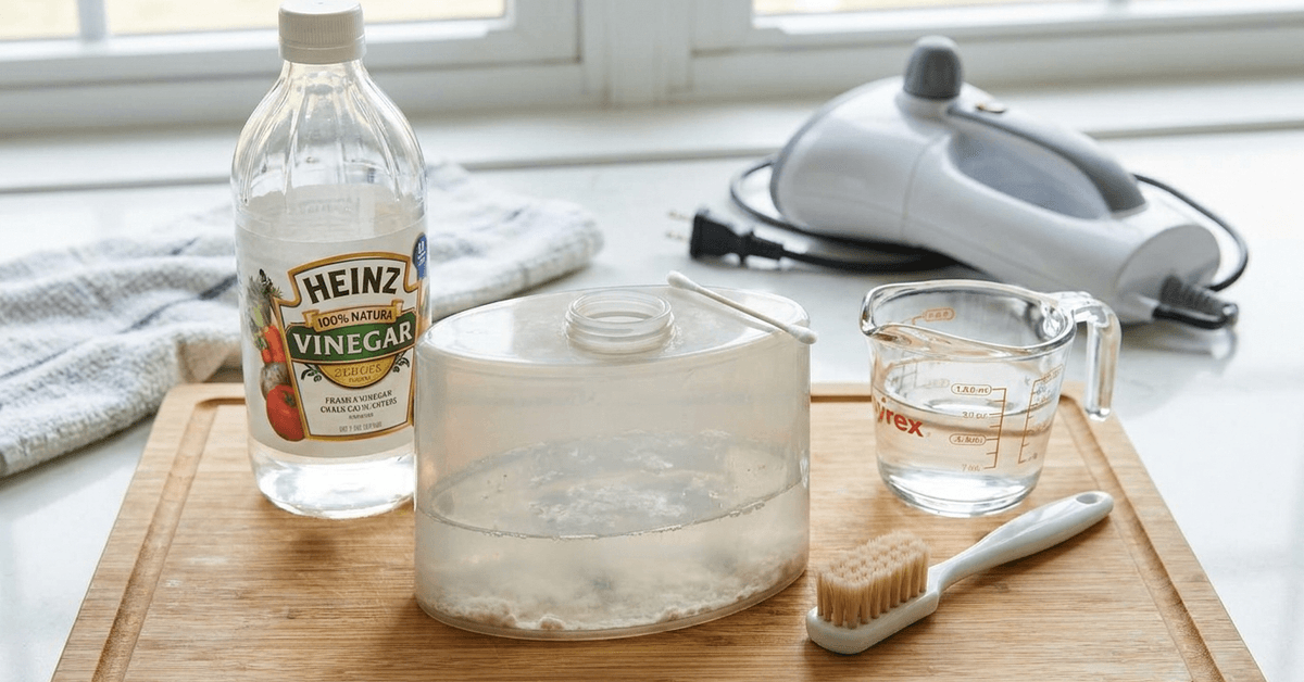 The Best Way to Clean a Handheld Fabric Steamer Tank