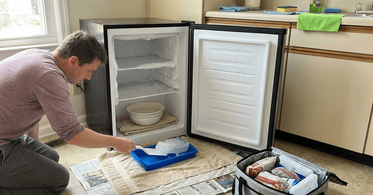 How to Defrost a Compact Freezer Quickly and Safely
