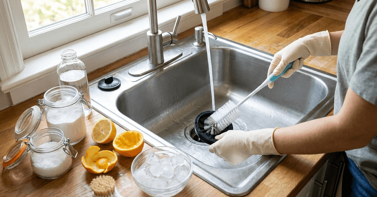 How to Clean and Maintain a Garbage Disposal Naturally