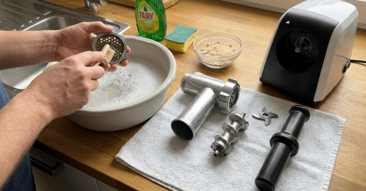 How to Clean an Electric Meat Grinder After Use
