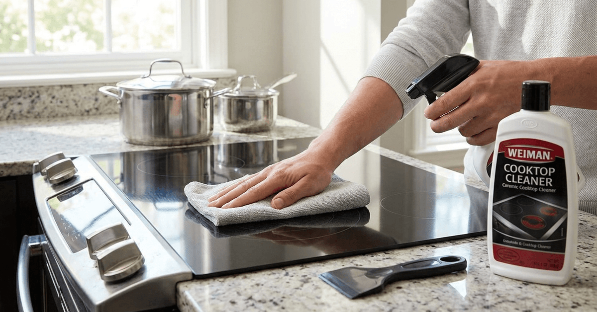 How to Clean a Glass Stovetop Without Scratching It
