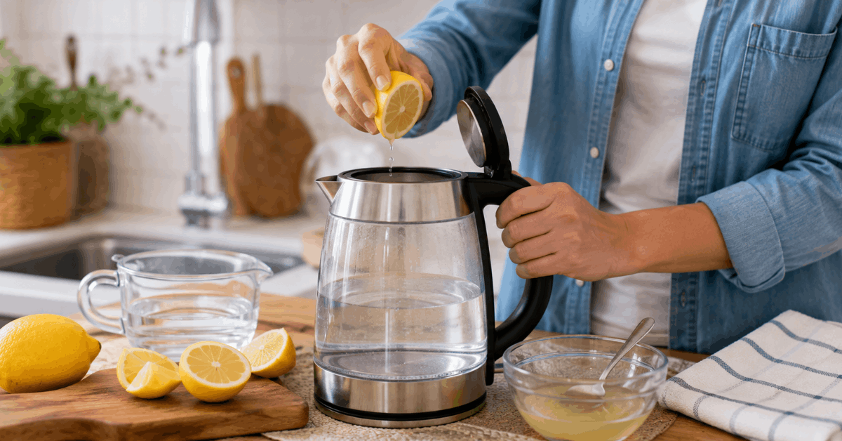 How to Remove Mineral Buildup From an Electric Tea Kettle