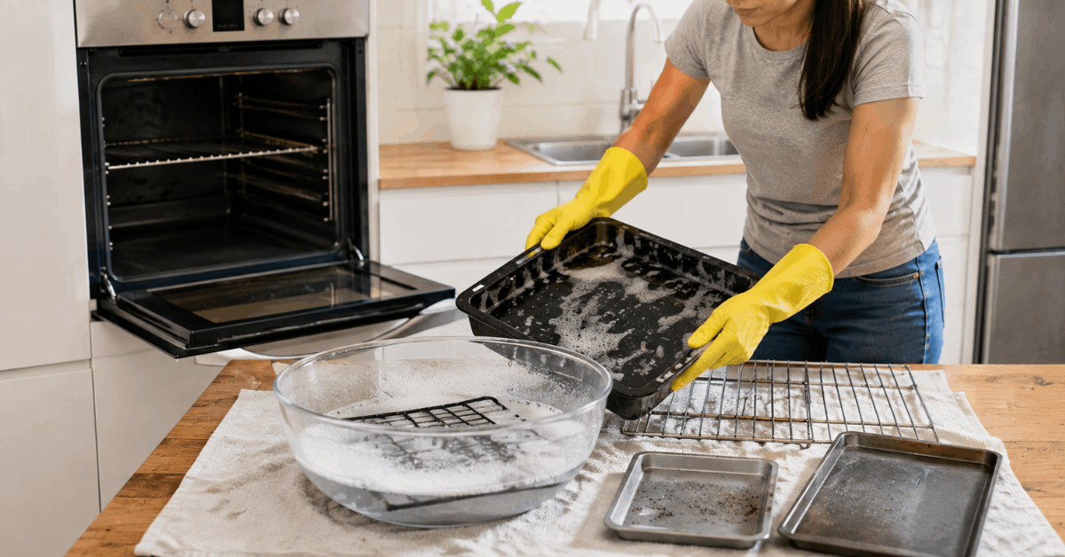 How to Deep Clean a Countertop Toaster Oven Interior